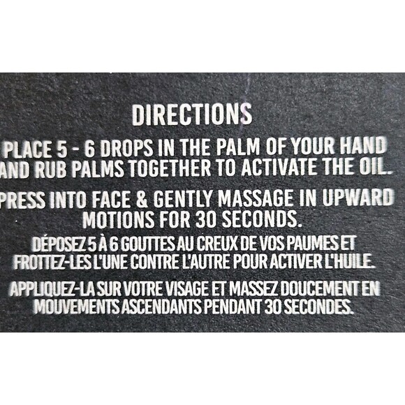 Non Gender Specific Phytonutrient Concentrate Full Size Face Oil - Picture 5 of 6